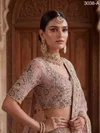 Lavender Colour Premium Net Embroidery Designer Lehenga Choli 3038 A 
